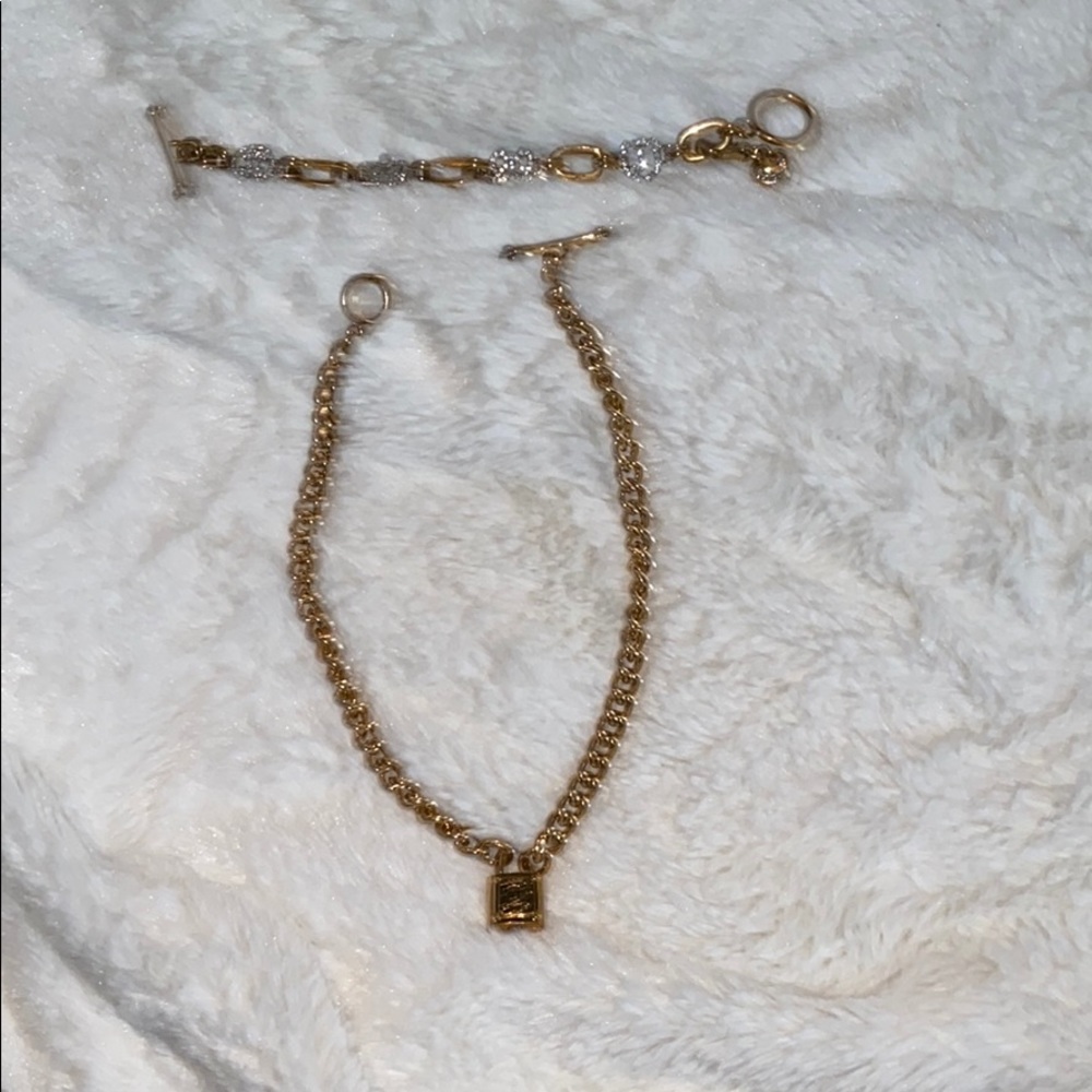 Juicy couture necklace and bracket